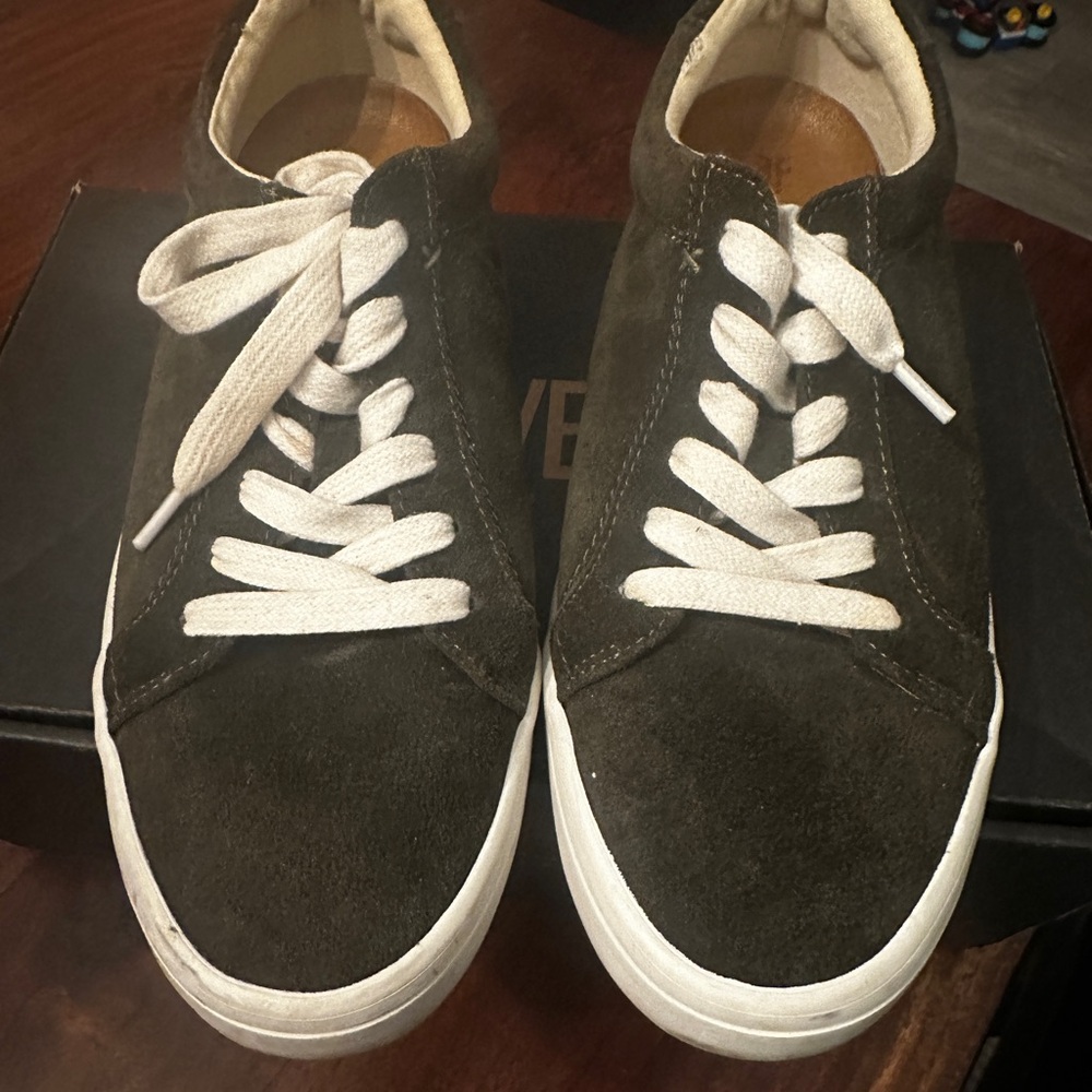 Frye Kerry Green Suede Sneakers   - Size 9